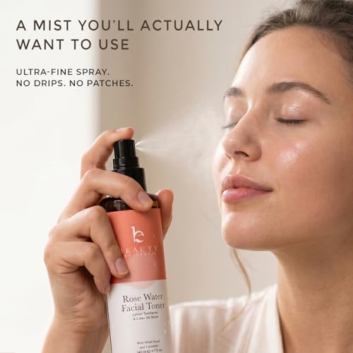 Rose Water Spray for Face - USA Made with Natural & Organic Ingredients Rose 4.7 Fl Oz (Pack of 1)