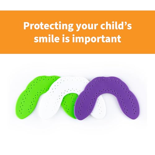 SOVA Junior Night Guard with Case, Spring Green - 1.6mm Thin - Custom-Molded Fit - Protects Against Nighttime Teeth Grinding & Clenching - Odor & Taste Free - Remoldable Up to 20 Times - Non Toxic