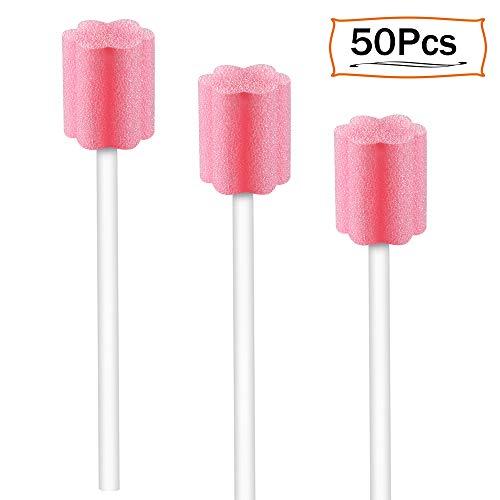 250 Count Unflavored Disposable Oral Swabs 5color-250pcs