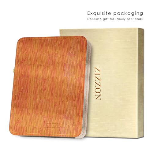 ZIZZON Manicure Set Professional Stainless Steel Toenail and Fingernail Clippers Set 9 in1 Pedicure and Grooming kit with Travel Case (Orange) Orange