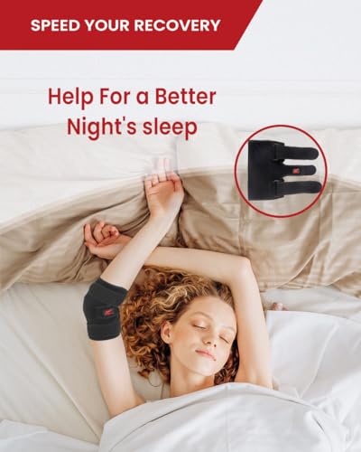 Hurmoya Elbow Brace Night Sleep, Cubital Tunnel, Ulnar Nerve Entrapment Medium Universal