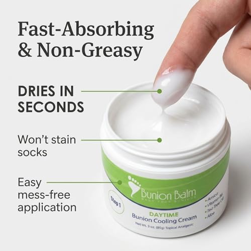 Bunion Big Toe Corrector - Small Right + Bunion Balm Day