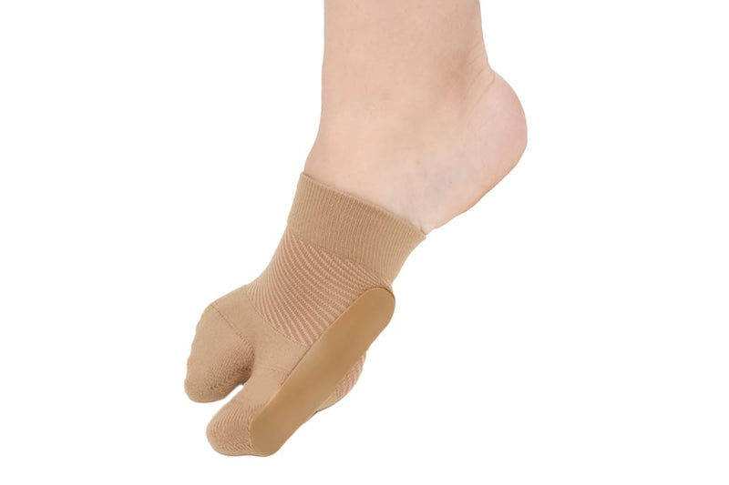 OrthoSleeve HV3 Bunion Brace/Splint (One Sleeve) for Foot Bunion Pain/Hallux Valgus Relief and Split-Toe Design to Help straighten Toes L/XL - BeesActive Australia