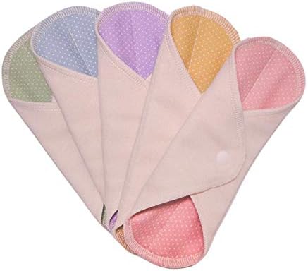 Suto Kotto Cloth Napkins, Weed Sheets, Organic Liner, Set of 5, Made in Japan (Pastel Liner) - BeesActive Australia