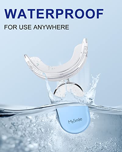 MySmile 30+ Treatment Teeth Whitening Pen With Teeth Whitening Accelerator Light Enamel Safe Tooth Whitening Gel for Teeth Sensitive-10 Min Fast Whitening Teeth-Helps to Remove Stains from Coffee, Smo