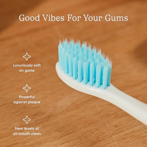 Electric Toothbrush Head Refills by COCOLAB, Sonicare Compatible, 3-Pack