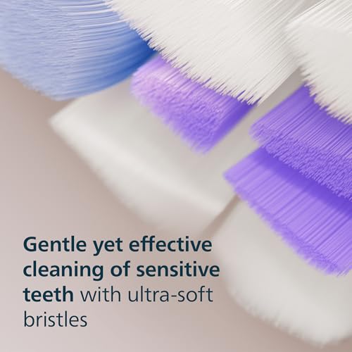 Philips Sonicare S2 Sensitive Brush Heads, 4-Pack, 1 Year Supply, White