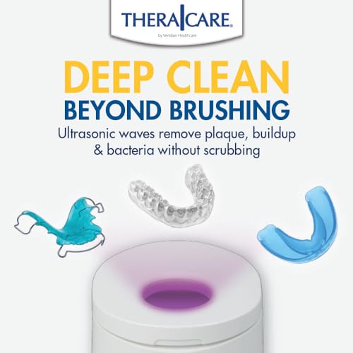 TheraCare Ultrasonic Retainer Cleaner with UV Light