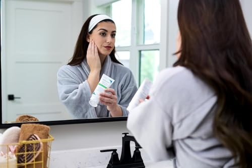 Vanicream Daily Facial Moisturizer With Ceramides and Hyaluronic Acid - Formulated Without Common Irritants for Those with Sensitive Skin, 3 fl oz (Pack of 2) 3 Fl Oz (Pack of 2)