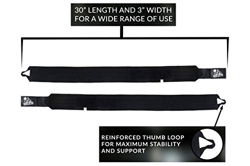 Nordic Lifting Elbow Compression Sleeves (1 Pair, Medium) and Wrist Wraps Super Heavy Duty Multi-Purpose Design (1 Pair/2 Wraps)