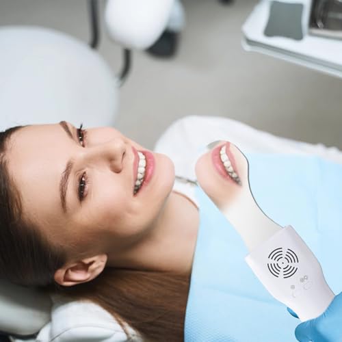 Anti-Fog Fan and LED Light Handle with Plated Glass Reflectors for Dental Photography, Oral Inspection and Dentistry