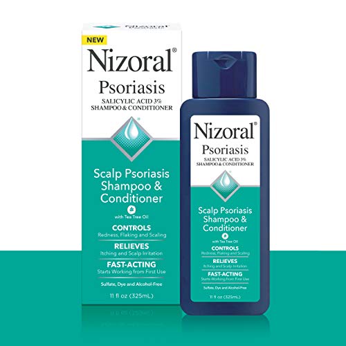 Nizoral Psoriasis Shampoo & Conditioner, 11 Oz, Gentle Scalp Treatment 11 Fl Oz (Pack of 1)