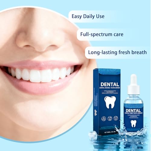 Dental Enamel Care Tooth Armor| Nano Hydroxyapatite Complex| Enamel Support Oral Care Drops,60ml (2) 2
