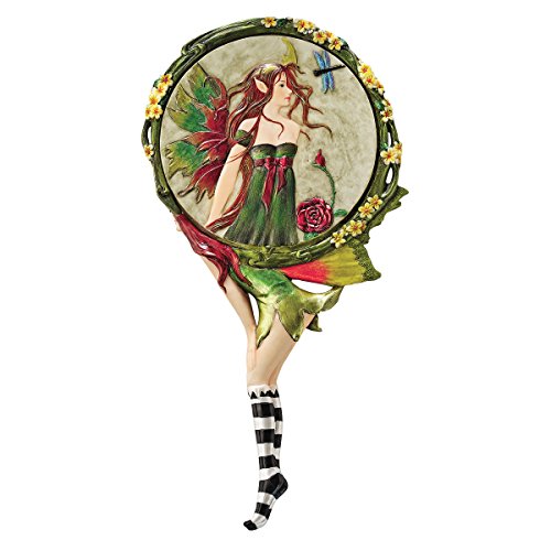 Design Toscano QS329053 Lochloy House Fairy Hand Mirror,Full Color