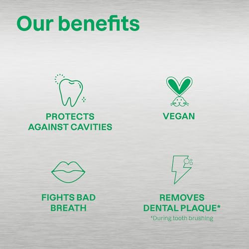 ATTITUDE Toothpaste with Fluoride, Prevents Tooth Decay and Cavities, Vegan, Cruelty-Free and Sugar-Free, Watermelon, 4.2 Oz (Pack of 4) 4.2 Ounce (Pack of 4)