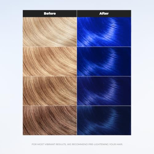 XMONDO Color Super Blue Depositing Mask, Hair Dye, 8 Fl Oz