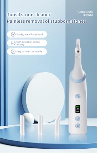 Doctor-Inspired Smart Oral Camera‌ ‌Gentle Tonsil Care Tool‌ with ‌HD Throat Viewer‌ ‌3D Professional Cleaning‌ Modes ‌Rechargeable Oral Device‌ for ‌Fresh Breath and Confidence