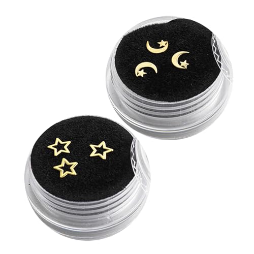CHAMON 27Pcs Tooth Gems, Ultrathin Gold Plated Teeth Jewelry Teeth Jewelry
