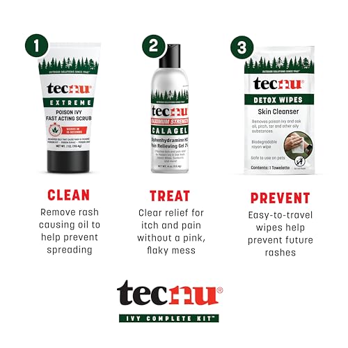 Tecnu Ivy Complete Kit, the All-in-one Solution for Poison Ivy and Oak Rash