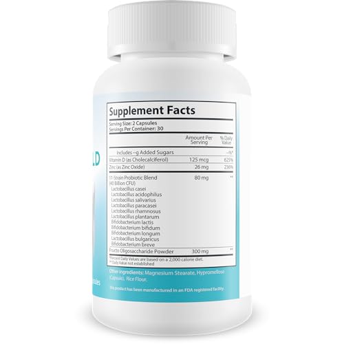 Gum Shield Therapy Gel Capsules - Our Best Oral Probiotics for Teeth and Gums - Dental Probiotics for Teeth and Gums - Dental Probiotics for Bad Breath - Probiotics for Gums - Teeth Probiotic Breath