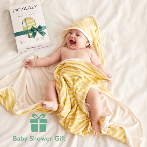Momcozy Baby Tongue Cleaner Gauze and Baby Towel