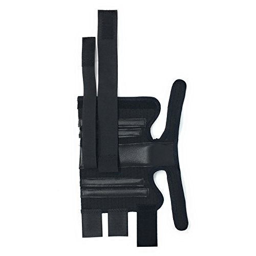 OTC Reversible Wrist Splint, Cock-up Lacing, Knit Elastic Black Medium