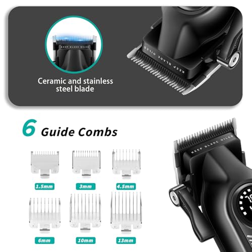 VGR 196 Professional Hair Clippers for Men with 7000 RPM Motor, Gold