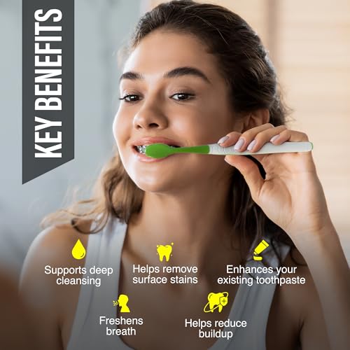 GuruNanda Charcoal Toothpaste Booster with 5% Charcoal Powder – Add to Toothpaste for Whitening, Fluoride-Free, Peroxide-Free Formula, Up to 60 Uses (Pack of 2) 1 Fl Oz (Pack of 2)