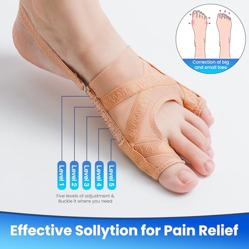 Bunion Corrector for Women & Men, Toe Protector, 1Pair, S