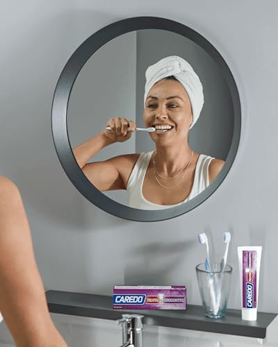 CAREDO New Taste Gum Repair Toothpaste for Adults, Fluoride Free Periodontal Treatment for Receding Gums, Recession Bleeding Periodontitis, Reverse Gingivitis, Plaque Control & Bad Breath 3.52 OZ