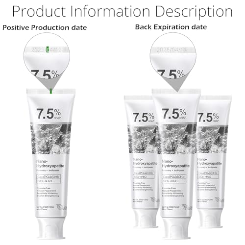 3Pcs SP-6 Probiotics Whitening Toothpaste+4 Pcs Hydroxyapatite Toothpastes
