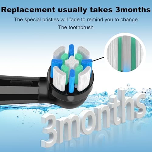 10PCS,Replacement Heads Compatible with Oral B iO 3 4 5 6 7 8 9 10 Series Electric Toothbrush,Toothbrush Heads