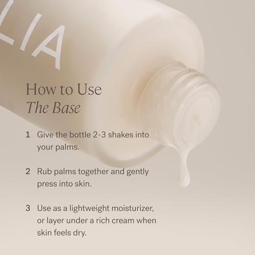 ILIA - The Base Face Milk Essence + Lightweight, Layerable Moisturizer | Hydrate, Smooth, Soothe, Strengthen | Non-Toxic, Vegan, Cruelty-Free, Clean Makeup (Travel Size, 1 fl oz | 30 ml) 1 Fl Oz (Pack of 1)