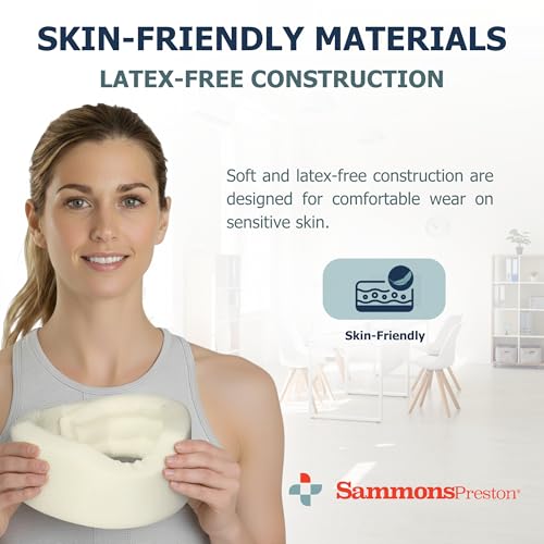 Sammons Preston Soft Cervical Collar, 2", Neck Brace, Pain Support, Cream 2" Orthopedic Brace