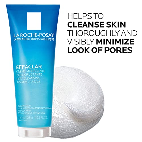 La Roche-Posay Effaclar Foaming Facial Cleanser for Oily Skin, 13.52oz