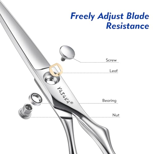 Professional 6.5 Inch Hair Cutting Scissors for Hairstylist Hairdresser 6.5" Barber Scissors