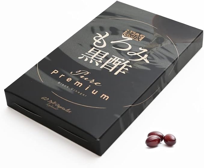 Aged Moromi Black Vinegar Pure Premium 60 grains/30 days supply Black Vinegar Moromi Acetic acid Amino acids Minerals Acetic acid (13 types of nutrients) Domestic production - BeesActive Australia