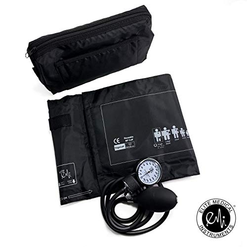 EMI EBL-530 Sprague Rappaport Stethoscope and Thigh Sized Manual Blood Pressure Monitor Combination Set - Cuff Size (16 to 25 inch) Thigh BP and Stethoscope Set
