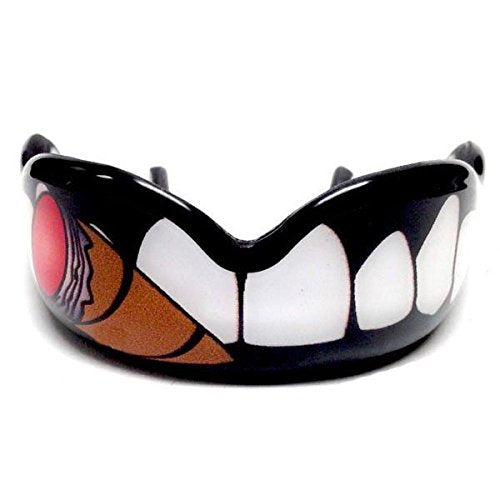 00062 All Sports Mouth Guard, Black/White - BeesActive Australia