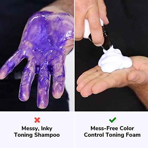 COLOR WOW Color Control Foam – Purple Toning for Blonde Hair