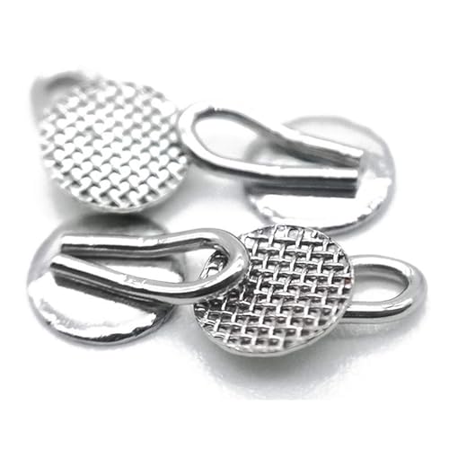 New Dental Lingual Pulling Rings Orthodontics Lingual Buttons Orthodontic Materials Ortho Buttons (Lingual Pulling Rings -30 Pcs)