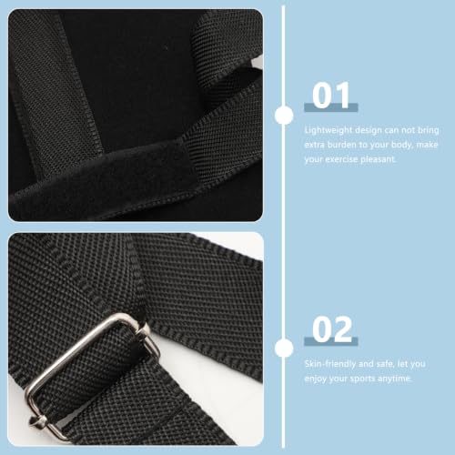 Totority Breathable Hip Brace Hip Stabilizer Brace with Aluminum Splint Support Protection Guard for Sprain Protection Running Cycling Weightlifting Basketball Tennis Volleyball