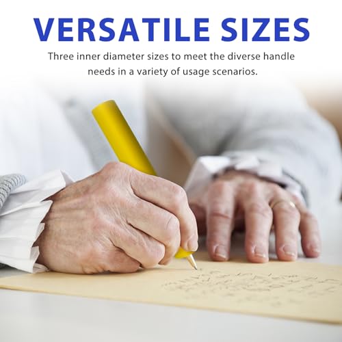 Foam Grip Tubing 6pcs Adaptive Utensils Grip Tubing, Built up Grip Aid for Utensils, Tools and Pens for Elderly, Disabled, Arthritic, Handicapped Pack of 6