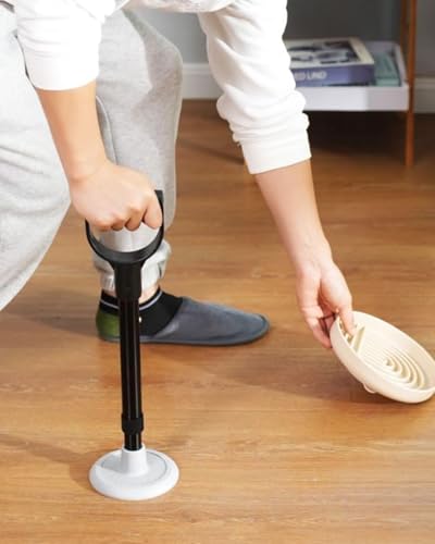 Mobility Aids Tool, Standing Aids Supports, 6 Size Adjustable Device to Help Get Up from Floor, Lift Assist for Elderly 600Lbs Weight Capacity Black Stand Aid