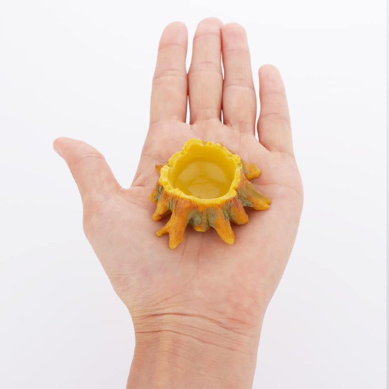4 Pcs Spider Small Water Bowl, Mini Resin Dish for Tarantula Scorpion Millipede Spider Tiny Reptiles (Tree Root Shape) - BeesActive Australia