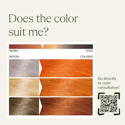 khadi COPPER Natural Hair Color - ranges from copper gold to copper red - plant hair color - 100% herbal & natural - certified cosmetics - 3.5 oz