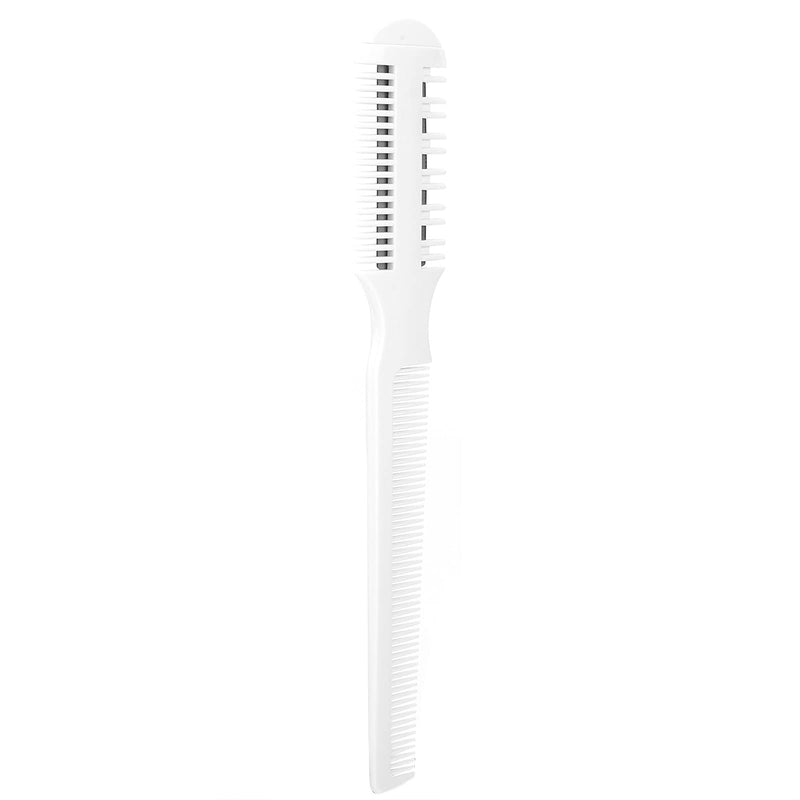Pet Hair Trimmer Comb, Pet Hair Cutting Comb, Pet Split End Trimmer, Pet Hair Cutting Tools, Grooming Razor Thinning Dog Cat Floating Hair Remover with 5 Blades - BeesActive Australia