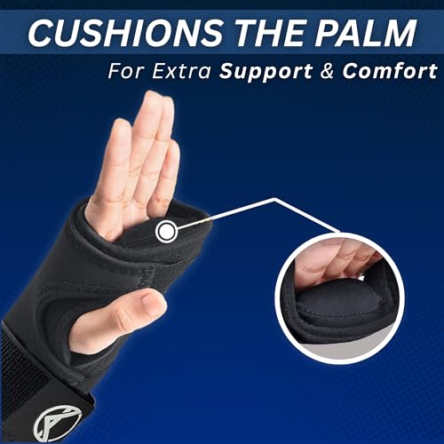 Koprez Wrist Sleep Splint for Carpal Tunnel – Wrist Brace with Metal Support Plate for Night Pain Relief | Adjustable Right or Left Hand Brace for Arthritis, Tendonitis & Wrist Injuries 1