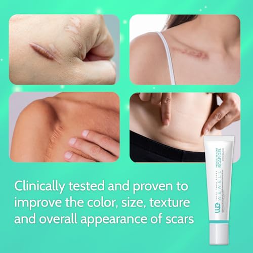 Scar Cream for Keloid Bump Removal: Professional Silicone Gel for Keloids, Acne Scars, Stretch Marks, C-Section & Burn Marks – Old & New Scar Care Treatment, 1 oz 30g(Pack of 1)
