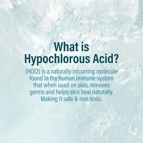 A+D Antimicrobial Hydrogel Spray with Hypochlorous Acid Spray for Skin, 4oz
